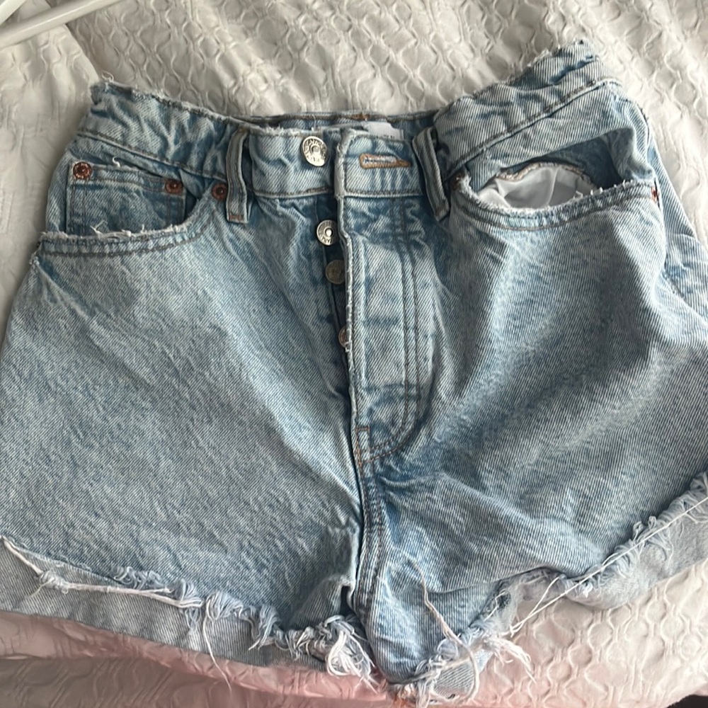 Zara size 2 Jean shorts barely worn